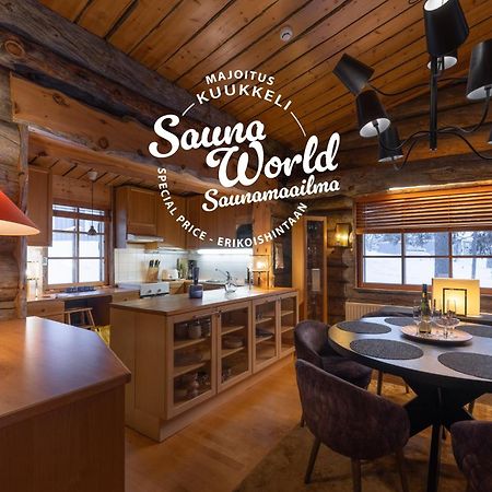 Kuukkeli Log Houses Teerenpesae - Premium Suite A48 Saariselkä Exterior foto