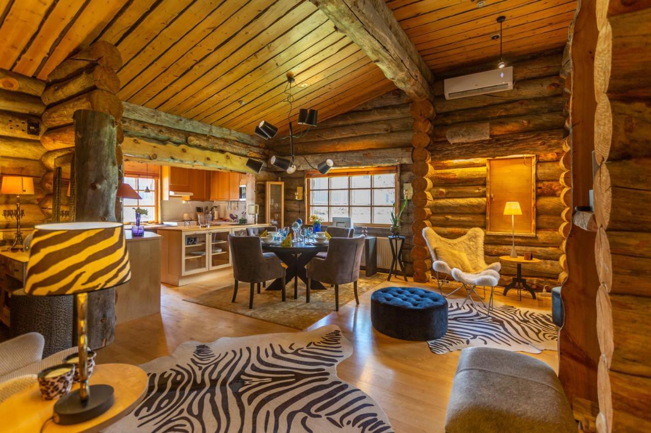 Kuukkeli Log Houses Teerenpesae - Premium Suite A48 Saariselkä Exterior foto