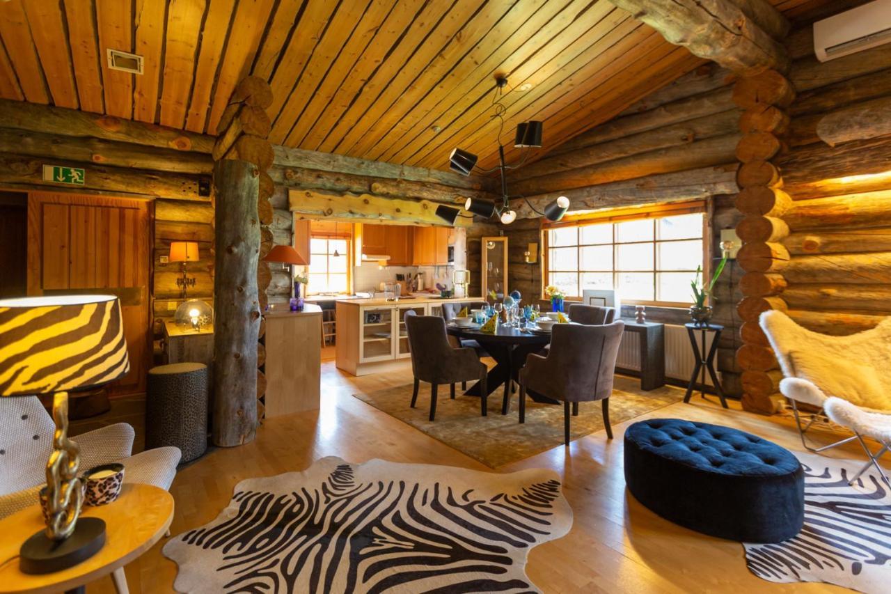 Kuukkeli Log Houses Teerenpesae - Premium Suite A48 Saariselkä Exterior foto