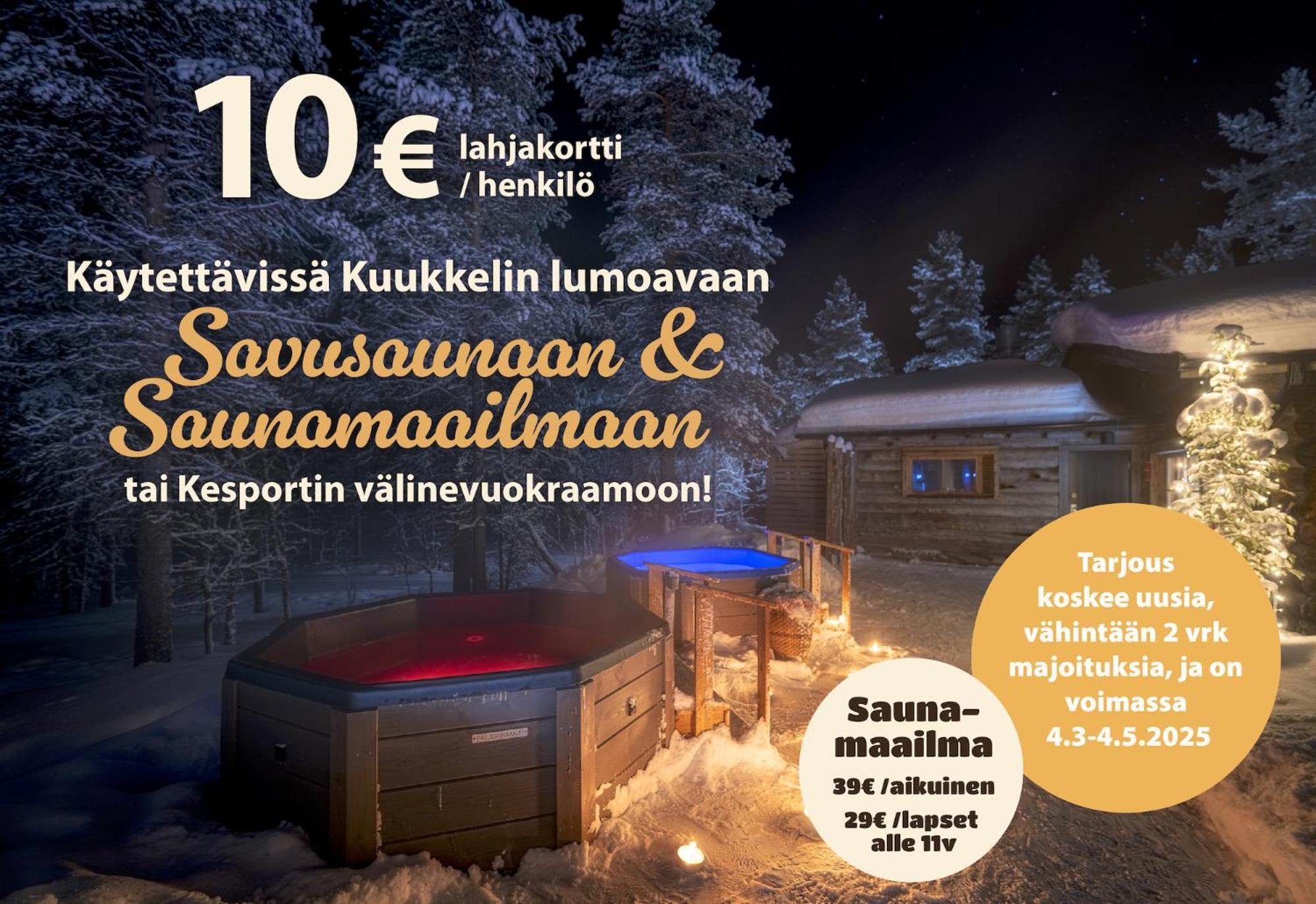 Kuukkeli Log Houses Teerenpesae - Premium Suite A48 Saariselkä Exterior foto