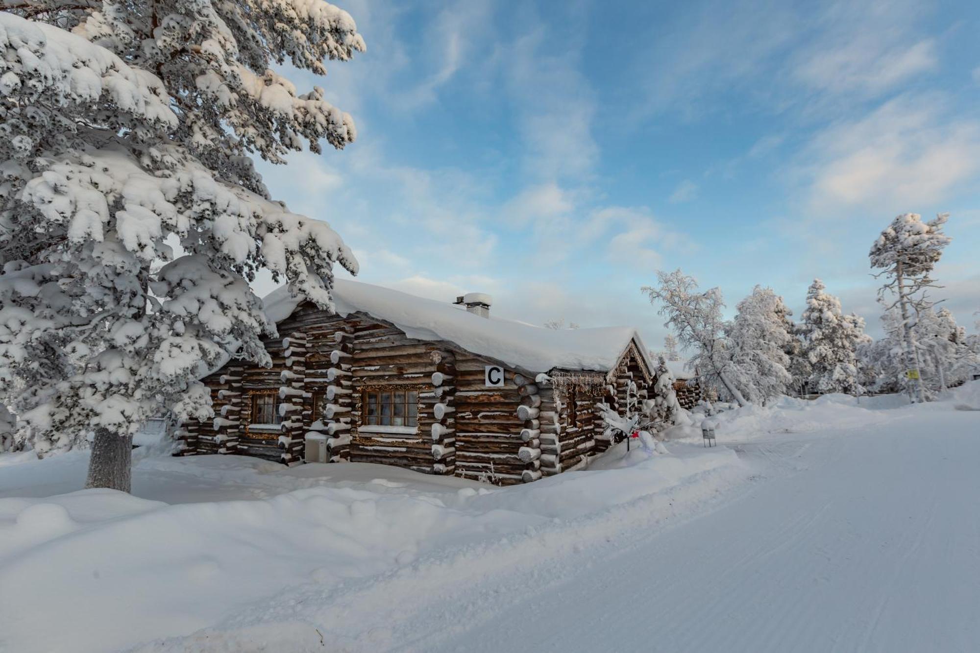 Kuukkeli Log Houses Teerenpesae - Premium Suite A48 Saariselkä Exterior foto