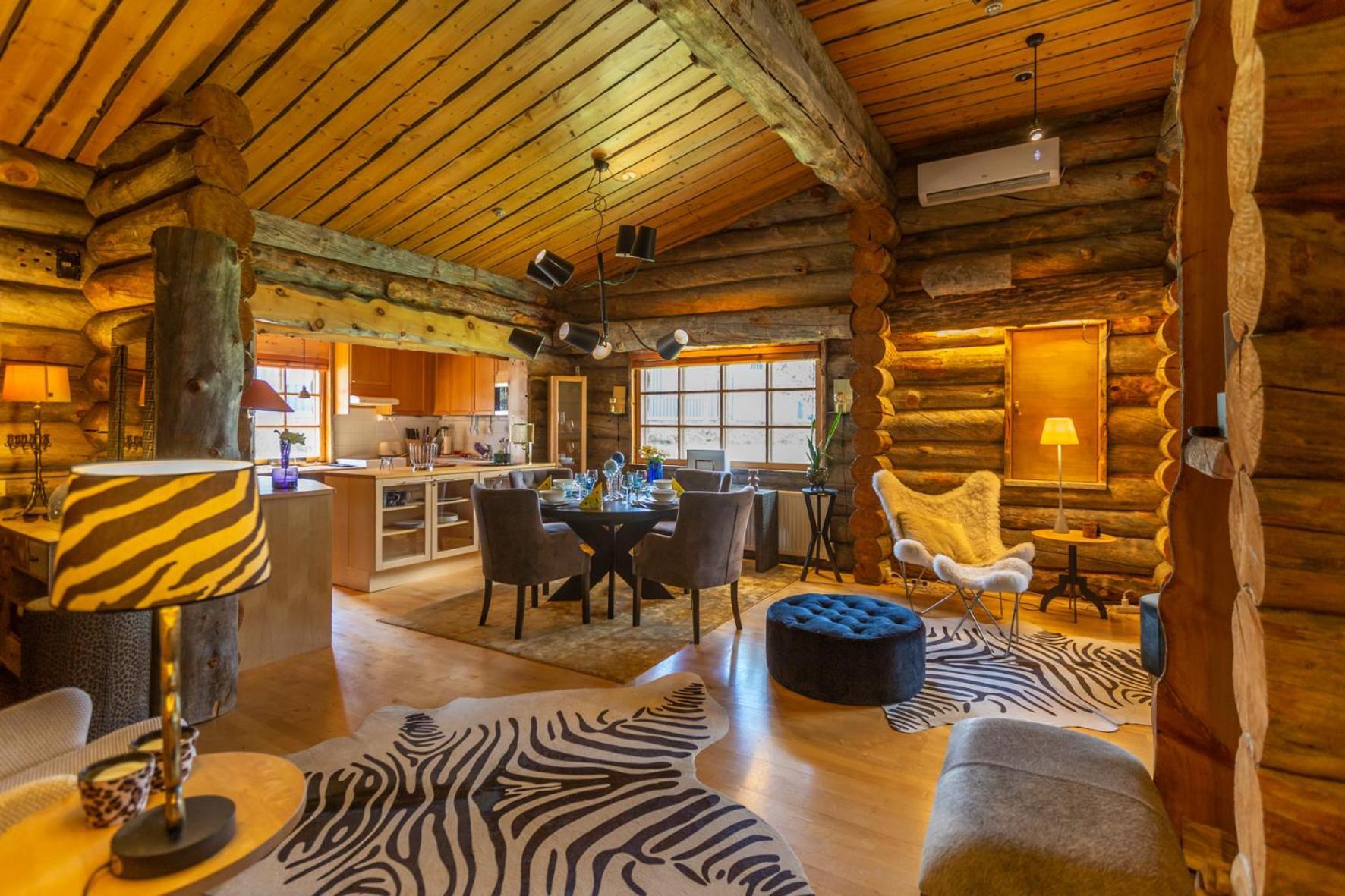 Kuukkeli Log Houses Teerenpesae - Premium Suite A48 Saariselkä Exterior foto