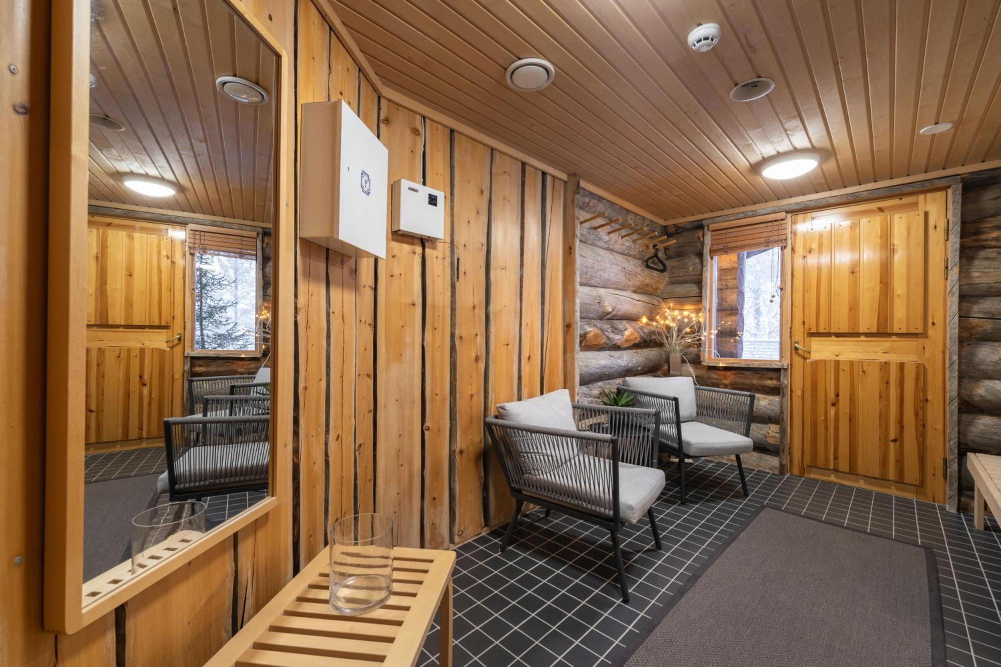 Kuukkeli Log Houses Teerenpesae - Premium Suite A48 Saariselkä Exterior foto